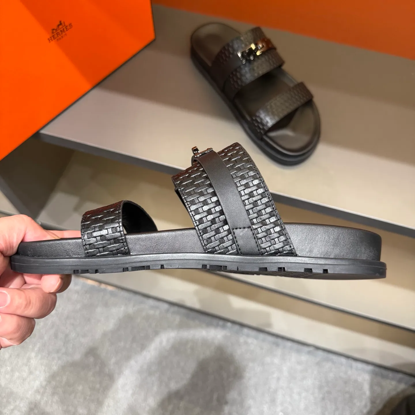 Men's shoes 💰300, size 38-45, the new 2014 summer Hermes shoes are the same as the original ones, handmade by masters! ❥High-end customization, exclusive products, the highest version in the industry⚠❥Using: Hermers upper: (pursuing top walking comfort) ✨Top quality on sale━━━━Hermes━━━━━